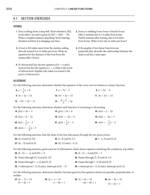 Algebra and Trigonometry - Front Matter 322